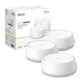 TP-Link WiFi 7 Deco BE25 Mesh WiFi, BE3600Mbps Dual-Band, Router, AP, 2 Porte Ethernet di 2,5 Gbps, 4 Antenne Interne, MLO, AI-Roaming, HomeShield, Funziona con Qualsiasi ISP, Modem e Alexa, 3pz
