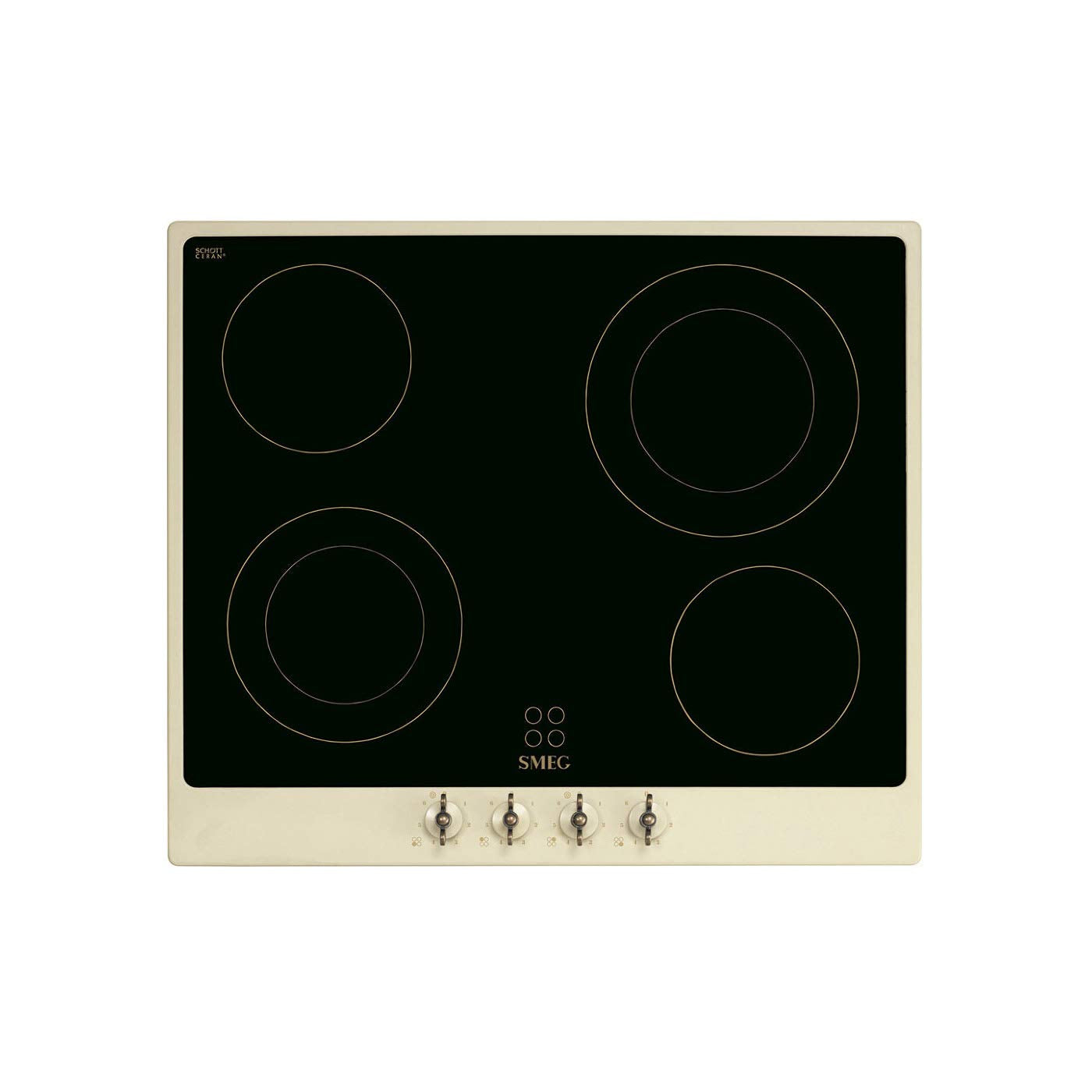 SMEG Coloniale - Piastra di cottura in vetroceramica