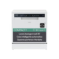 Candy Rapido' CP 8F9FFW Lavastoviglie Compatta, 8 Coperti, 8 Programmi, Lavaggio e asciugatura in 35', Partenza ritardata, AxLxP 59,5x50,1x55 cm, Bianco [Classe di efficienza energetica F]