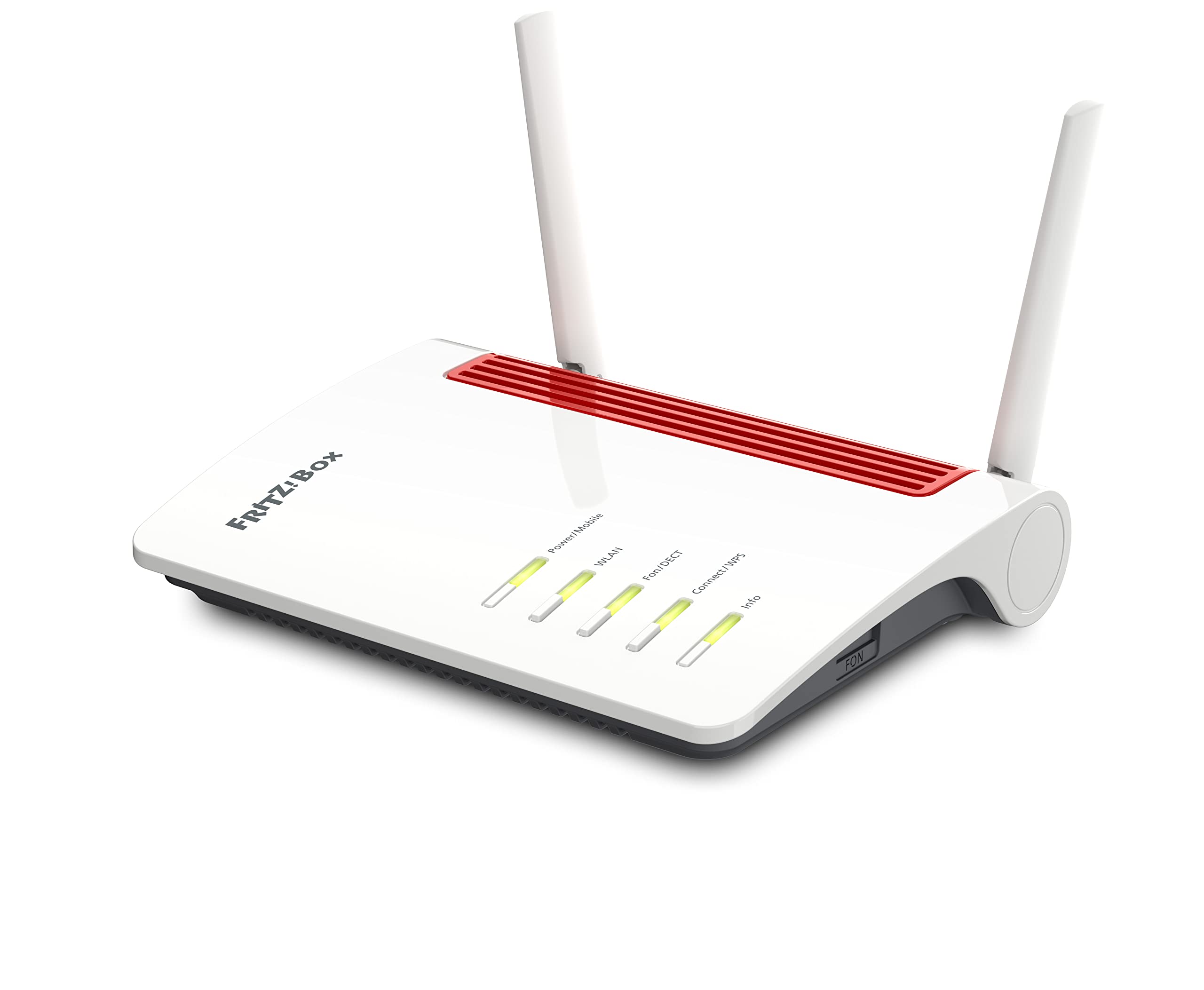 AVM FRITZ!Box 6850 LTE routeur sans fil Gigabit Ethernet Bi-bande (2,4 GHz / 5 GHz) 4G Blanc