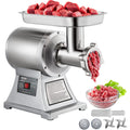 VEVOR 1100W 250kg all'ora Tritacarne Elettrico In Acciaio Inox, 193 r/min Macchina per Salsicce Professionale, 2 Piastre di Macinazione, Meat Grinder Per Casa o Uso Industriale