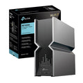 TP-Link WiFi 7 Archer BE800 Router WiFi, BE19000 19Gbps, Schermo a LED, Tri-Band, Canali 320 MHz, Porta Ethernet da 10 Gbps, Ripetitore, WiFi 7 Senza Precedenti, Alexa, HomeShield, MLO, VPN