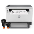 HP Laser Tank 2604dw 381V0A, Stampante Monocromatica Multifunzione con Serbatoio Toner integrato a Ricarica Rapida, Stampa F/R Automatica, 22 ppm, Fino a 5000 Pagine, Scansione A4, Wi-Fi, USB, Bianca