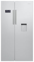 Beko Frigo 630L Argento Metallizzato Senza Gelo Compressore Congelatore Affiancato