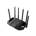 ASUS TUF Gaming BE6500 Dual Band WiFi 7 Router, WiFi 7 802.11be, 2.5Gbps port, Mobile Game Mode, Mesh WiFisupport, Gear Accelerator, Adaptive QoS, Port Forwarding, Mobile Tethering