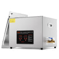 VEVOR Pulitore ad Ultrasuoni 15L Dispositivo per Pulizia Ultrasuoni Macchina per Pulizia ad Ultrasuoni da 360W con Timer Riscaldatore, Pulitore Digitale da 40 kHz con Cestello per Parti Gioielli