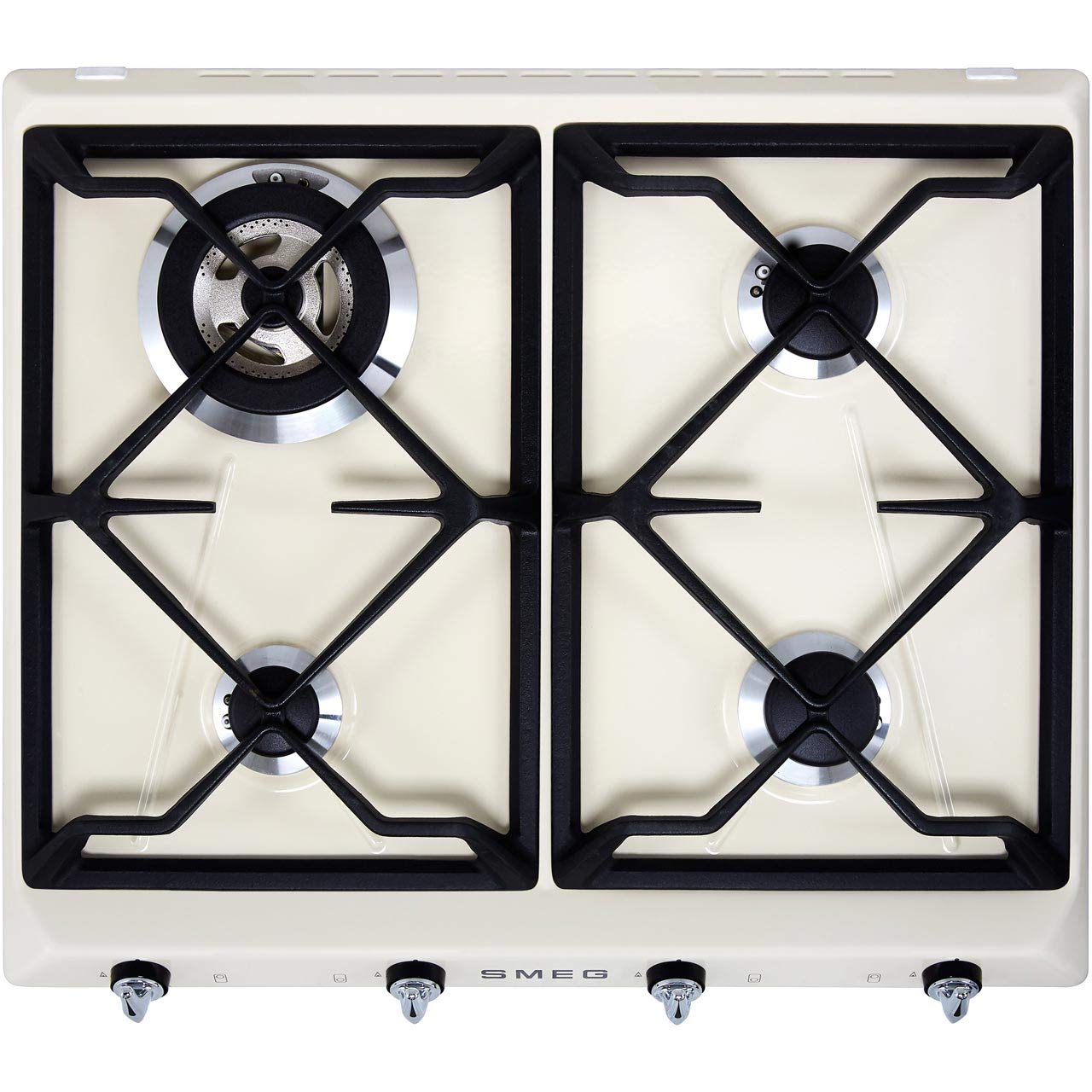 Smeg SR964PGH piano cottura Crema Incasso Gas