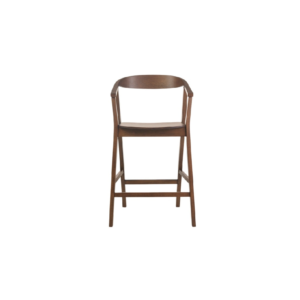 Sedia Alta in Legno con Schienale - Design Moderno e Funzionale