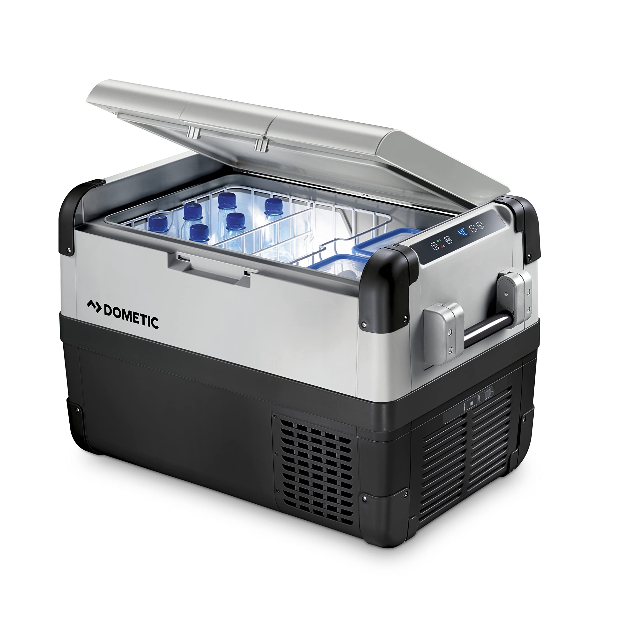 Dometic CFX 50 Frigo/Freezer Portatile a Compressore, 46 l, Mini Frigo per Auto, Camion, Barca e Camper, 12/24 V e 230 V, Raffreddamento a -22 °C, con connessione USB