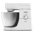 Kenwood KVL4100W - Miscelatore per alimenti, con frusta, gancio per impasto, frusta e ciotola da 6,7 litri, 1200 W, colore: Bianco