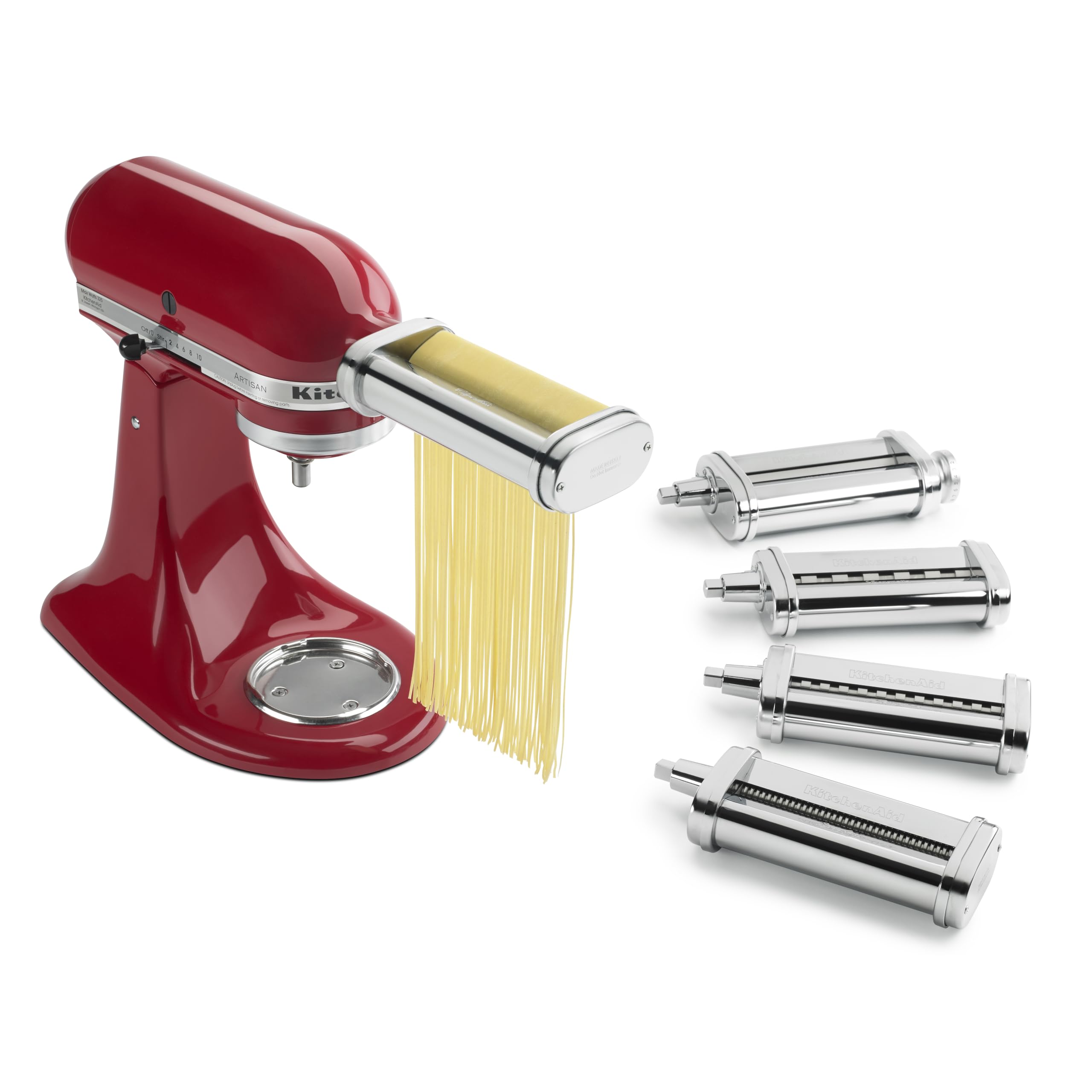 KitchenAid KSMPDX - Miscelatore con base, colore: Rosso