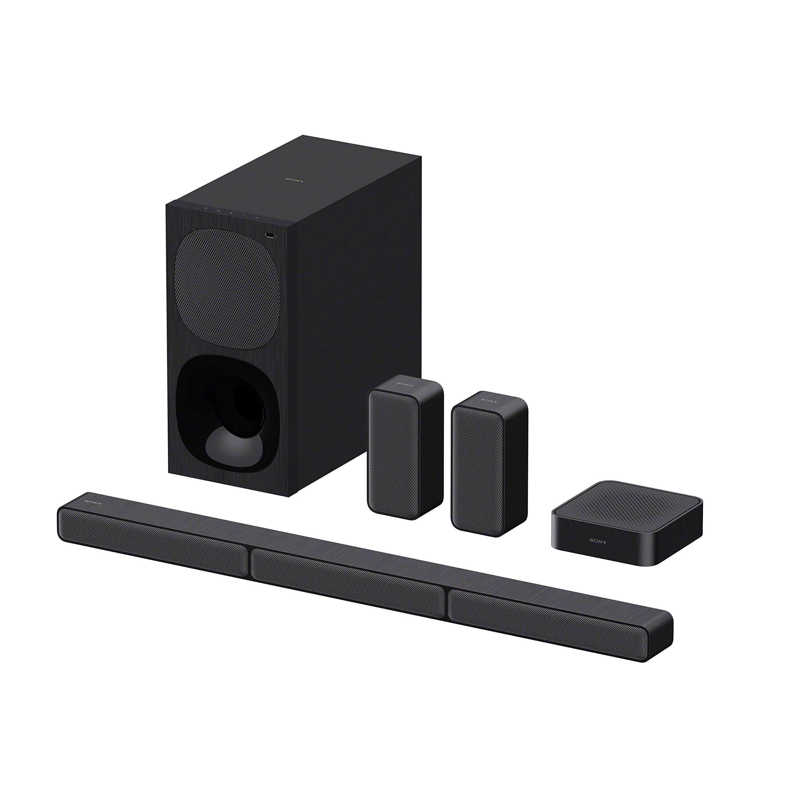 Sony HT-S40R - Soundbar a 5.1 canali con subwoofer e altoparlanti posteriori wireless
