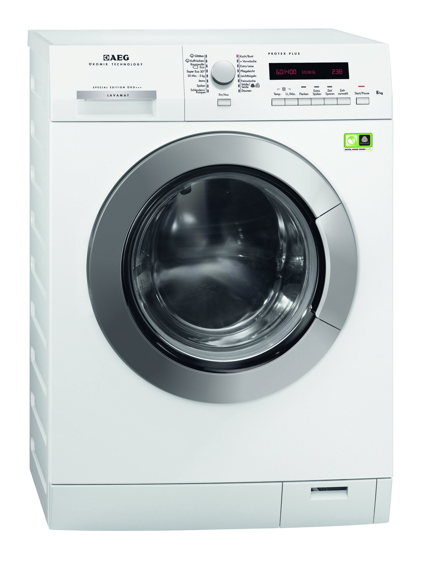 AEG LÖKO+++FL Freestanding 8kg 1400RPM A+++ White Front-load