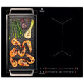 Electrolux Piano Cottura a Induzione LIL63443, 4 Zone, Funzione Bridge, 60cm, PowerBoost, Controllo Touch, Vetroceramica, Tecnologia Hob2Hood, Sicurezza Bambini, Timer, Design Nero Elegante