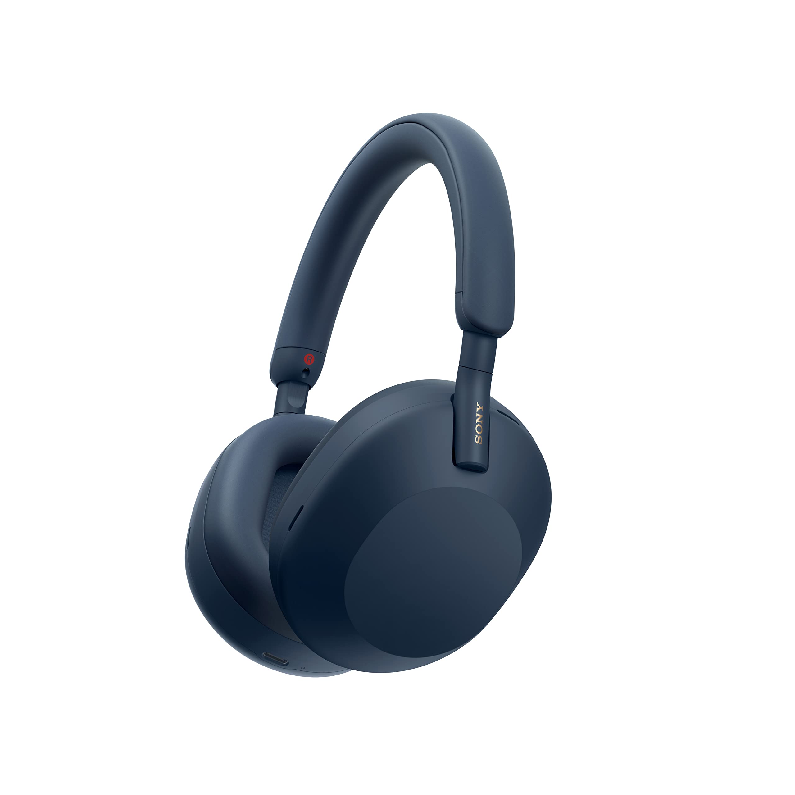 Sony WH-1000XM5 Custodia rigida | Cuffie Premium Noise Cancelling Wireless Bluetooth, chiamate nitide, audio hi res, fino a 30 ore di autonomia, compatibili con iOS e Android – Midnight Blue