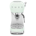 Smeg, Macchina da Caffè Espresso Manuale ECF02PGEU, Made in Italy, Cappuccino System, Thermoblock, Tazze Grandi e Funzione Caffè Doppio, Made in Italy, Dimensioni Compatte, 1350W, Verde Pastello