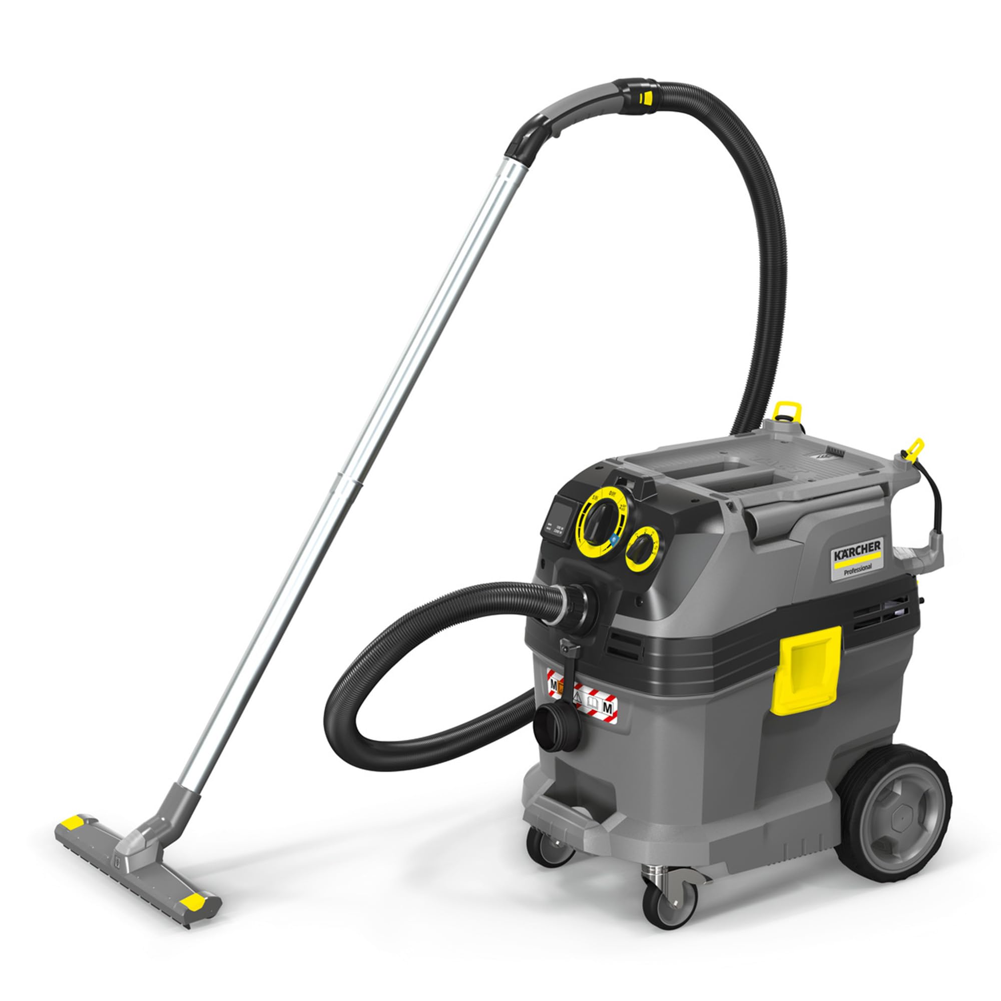 Kärcher aspiratore solidi-liquidi NT 30/1 Tact Te Basic M, 1380 W, contenitore: 30 l, tubo di aspirazione da 4 m, ugello pavimento bagnato/asciutto (300 mm), bocchetta fessure, presa elettroutensile