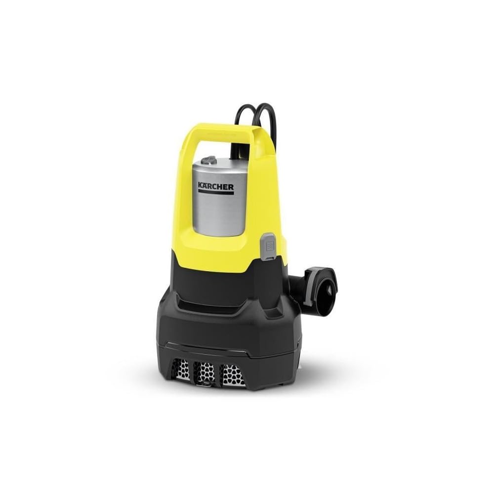 Kärcher Elettropompa a immersione SP 22.000 Dirt Level Sensor, Filtra Particelle fino a 30 mm, Portata 22.000 l/h, Profondità Immersione max. 7 m, Altezza Acqua Residua 35 mm, Pressione 0,8 bar