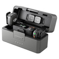 DJI Mic 3 (2 TX + 1 RX + Custodia di ricarica), microfono wireless per iPhone/fotocamera/Android, ultraleggero, controllo del guadagno adattivo per un volume bilanciato, 28 ore di utilizzo, vlog