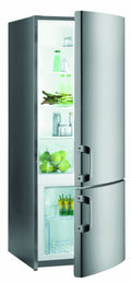Gorenje RK61620X frigorifero con congelatore Libera installazione Acciaio inossidabile 285 L A++ - Frigorifero (285 L, N-T, 42 dB, 2,5 kg/24h, A++, Acciaio Inox