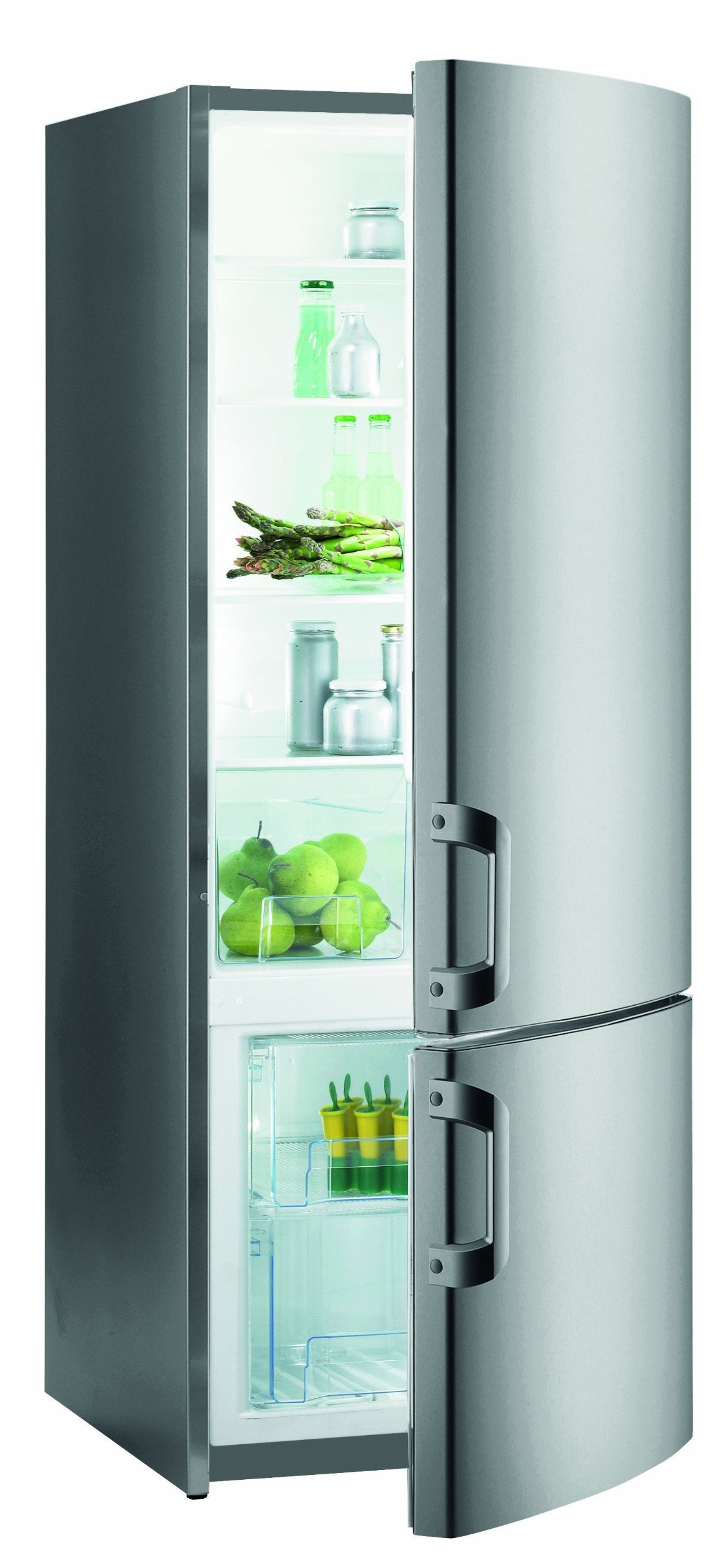 Gorenje RK61620X frigorifero con congelatore Libera installazione Acciaio inossidabile 285 L A++ - Frigorifero (285 L, N-T, 42 dB, 2,5 kg/24h, A++, Acciaio Inox