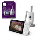 Philips Avent Connected Baby Monitor con telecamera HD 1080p, visione notturna a infrarossi, audio bidirezionale, portata illimitata, Secure Connect, 12 ore (modello SCD923/26)