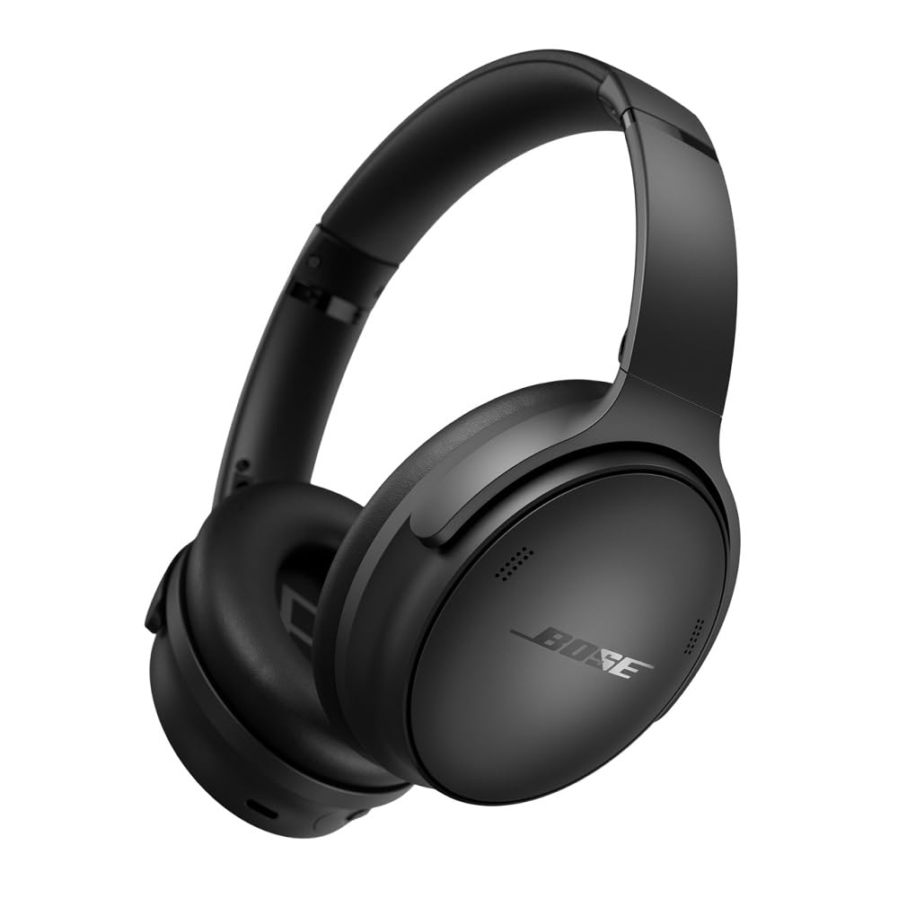 Bose QuietComfort Headphones Cuffie con Cancellazione del Rumore Wireless e Bluetooth 5.1 Over-ear con Durata della Batteria Fino a 24 Ore, Nero